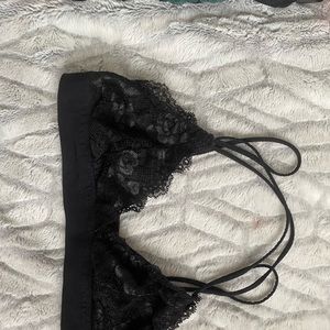 Black bralette